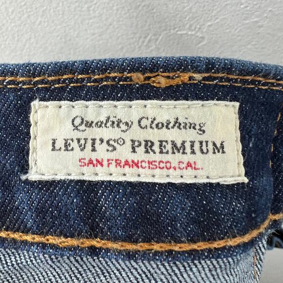 Levi's 541 Mens Athletic Fit Tapered Leg Denim Jeans Stretch Blue Size W32 - Picture 6 of 9